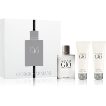 

Armani Acqua di Giò Pour Homme подарунковий набір Х Туалетна вода 100 ml + Гель для душу 75 ml + Бальзам після гоління 75 ml