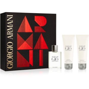 

Armani Acqua di Giò Pour Homme подарунковий набір XXII. Туалетна вода 50 ml + Гель для душу 75 ml + Бальзам після гоління 75 ml
