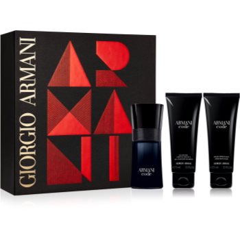 

Armani Code подарунковий набір XV. Туалетна вода 50 ml + Гель для душу 75 ml + Бальзам після гоління 75 ml