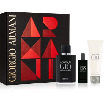 

Armani Acqua di Giò Profumo подарунковий набір II. Парфумована вода 75 ml + Парфумована вода 15 ml + Бальзам після гоління 75 ml