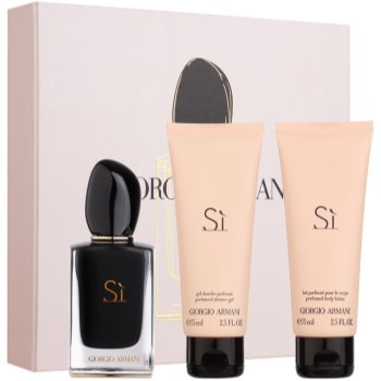 

Armani Si Intense подарунковий набір І Парфумована вода 50 ml + Молочко для тіла 75 ml + Гель для душу 75 ml