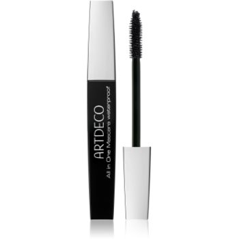 Artdeco all in one mascara waterproof rimel pentru volum, styling și curbarea genelor rezistent la apa