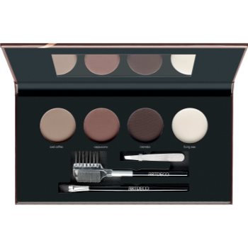 

Artdeco Let's Talk About Brows Most Wanted палетка пудрових тіней для брів відтінок 58282.4 Medium/Dark 4 x 1,8 гр