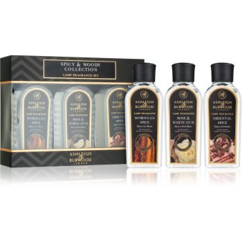 

Ashleigh & Burwood London Lamp Fragrance Spicy & Woody подарунковий набір III. Наповнення до флакону 3 x 180 ml