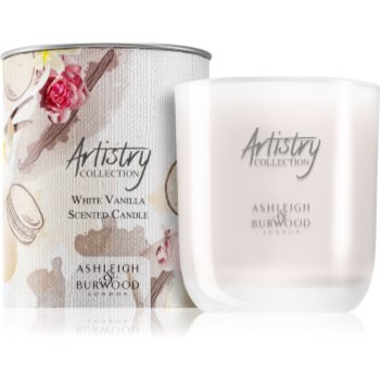 Ashleigh & burwood london artistry collection white vanilla lumânare parfumată