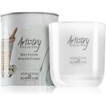 Ashleigh & Burwood London Artistry Collection Soft Cotton lumânare parfumată