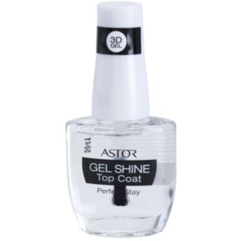 Astor Perfect Stay 3D Gel Shine Lac pentru protejarea ojei cu efect de stralucire