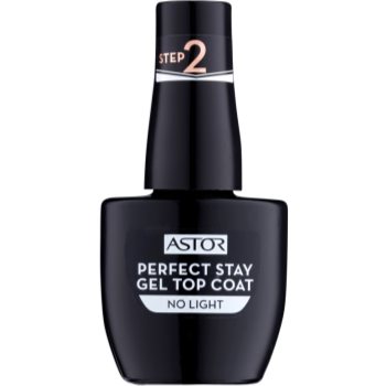 

Astor Perfect Stay Gel Top Coat гелевий лак-закріплювач для нігтів без використання UV/LE лампи 001 12 мл