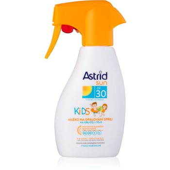 Astrid Sun Kids lotiune de plaja spray pentru copii SPF 30 imagine