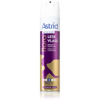Astrid hair care fixativ păr pentru fixare medie pentru o stralucire puternica