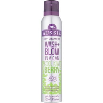Aussie Wash+ Blow Kool Kiwi Berry sampon uscat