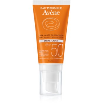 Avène sun sensitive crema protectoare pentru pielea uscată și sensibilă spf 50+