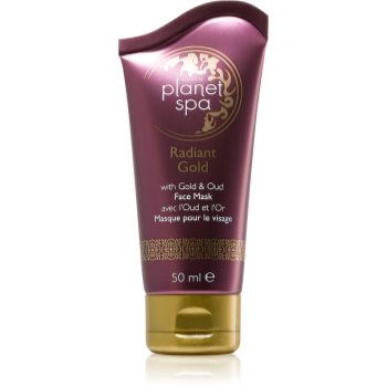 Avon planet spa radiant gold mască exfoliantă pentru definirea pielii