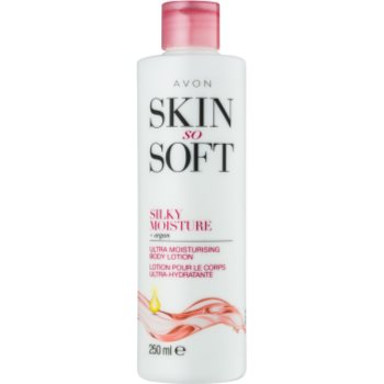

Avon Skin So Soft Silky Moisture зволожуюче молочко для тіла з екстрактом аграну 250 мл
