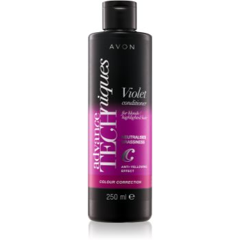 Avon advance techniques colour correction balsam de par violet pentru parul blond cu suvite