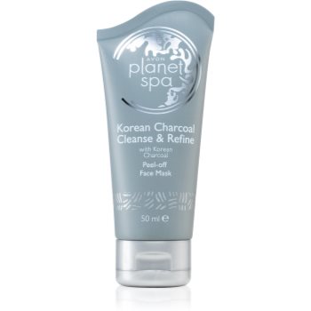 Avon Planet Spa Korean Charcoal Cleanse & Refine mascã facialã de acoperire cu cãrbune activ poza