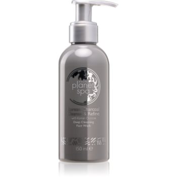 Avon planet spa korean charcoal cleanse & refine gel de curățare cu carbune activ