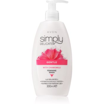 Avon Simply Delicate gel pentru igiena intima cu musetel poza