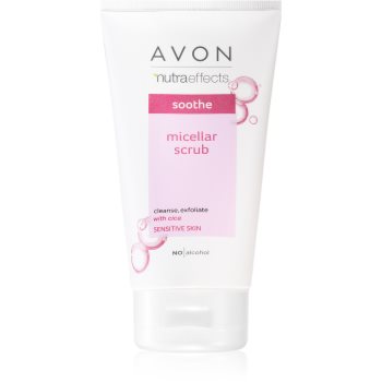 Avon nutra effects soothe exfoliant de curățare pentru piele sensibilă