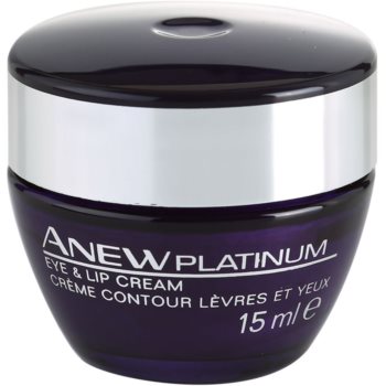 Avon Anew Platinum crema zona ochilor si a buzelor poza