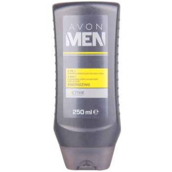 

Avon Men Energizing гель для душу для тіла та волосся 250 мл