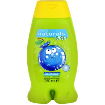 

Avon Naturals Kids піна для ванни та гель для душу 2 в 1 для дітей 250 мл