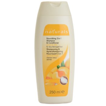 

Avon Naturals Hair Care поживний шампунь і кондиціонер для сухого або пошкодженого волосся 250 мл