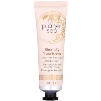 Avon planet spa blissfully nourishing with ginger crema de maini unt de shea