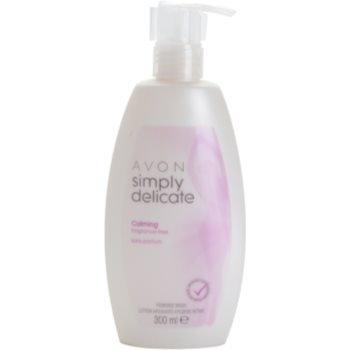 Avon Simply Delicate gel crema fara parfum cu efect calmant pentru igiena intima