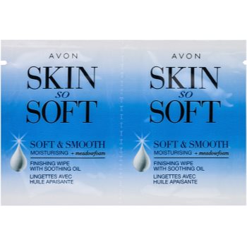 

Avon Skin So Soft Smooth воскові смужки для депіляції для обличчя 10x2 кс