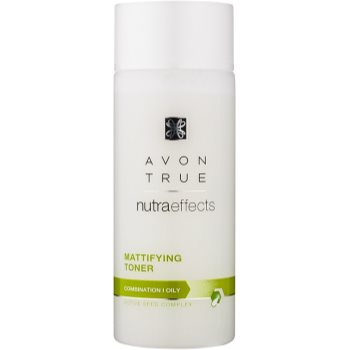 

Avon True NutraEffects тонізуюча вода з матуючим ефектом для комбінованої та жирної шкіри 200 мл