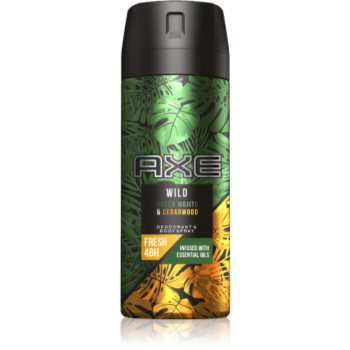 Axe Wild Green Mojito & Cedarwood spray ºi deodorant pentru corp poza