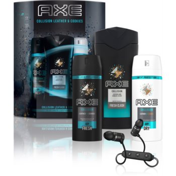 Axe Collision Leather + Cookies set cadou