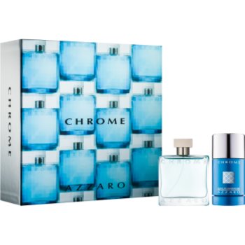 

Azzaro Chrome подарунковий набір І Туалетна вода 50 ml + дезодорант-стік 75 ml