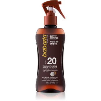 Babaria sun protective ulei pentru plaja spf 20