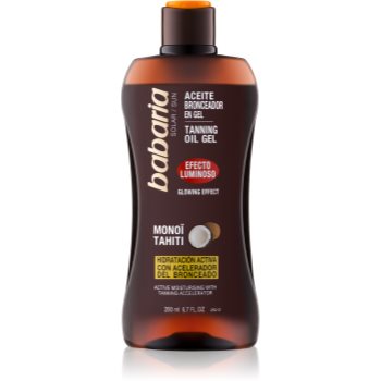 Babaria sun bronceadora gel de iluminare pentru intensificarea bronzului