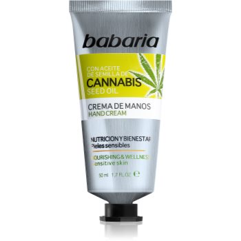 Babaria Cannabis crema de maini hidratanta
