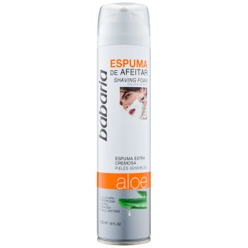 Babaria aloe vera spumă pentru bărbierit cu aloe vera