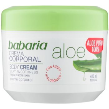 Babaria aloe vera crema de corp cu aloe vera
