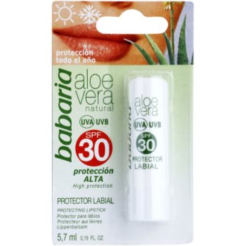 Babaria aloe vera balsam de buze spf 30