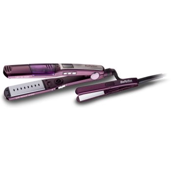 BaByliss I-PRO 230 Steam parní žehlička na vlasy + cestovní žehlička na vlasy ST396E