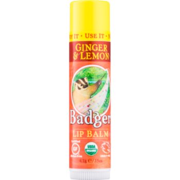 Badger Classic Ginger & Lemon balsam de buze