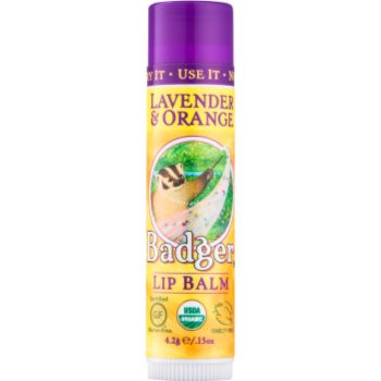 

Badger Classic Lavender & Orange бальзам для губ 4,2 гр