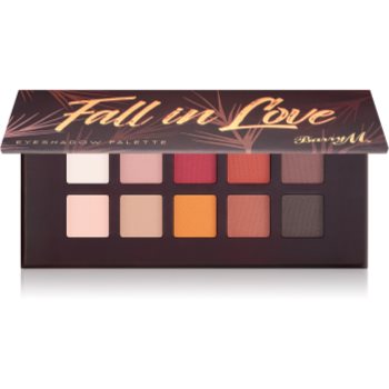 Barry m fall in love paletă cu farduri de ochi cu oglinda mica