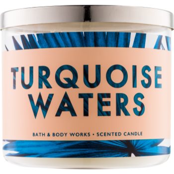 Bath & Body Works Turquoise Waters lumanari parfumate 411 g