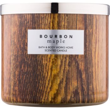 

Bath & Body Works Bourbon Maple ароматизована свічка 411 гр