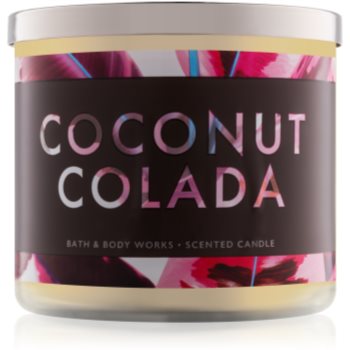 

Bath & Body Works Coconut Colada ароматизована свічка 411 гр