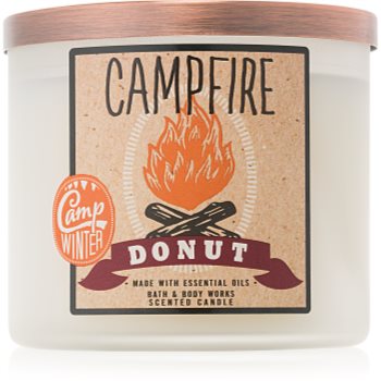 

Bath & Body Works Camp Winter Campfire Donut ароматизована свічка 411 гр