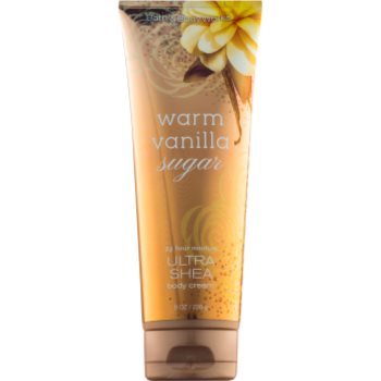 

Bath & Body Works Warm Vanilla Sugar крем для тіла для жінок 226 гр з олією каріте