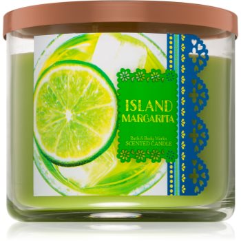 Bath & body works island margarita lumânare parfumată